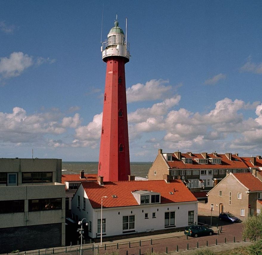 Scheveningen Lighthouse and North Sea