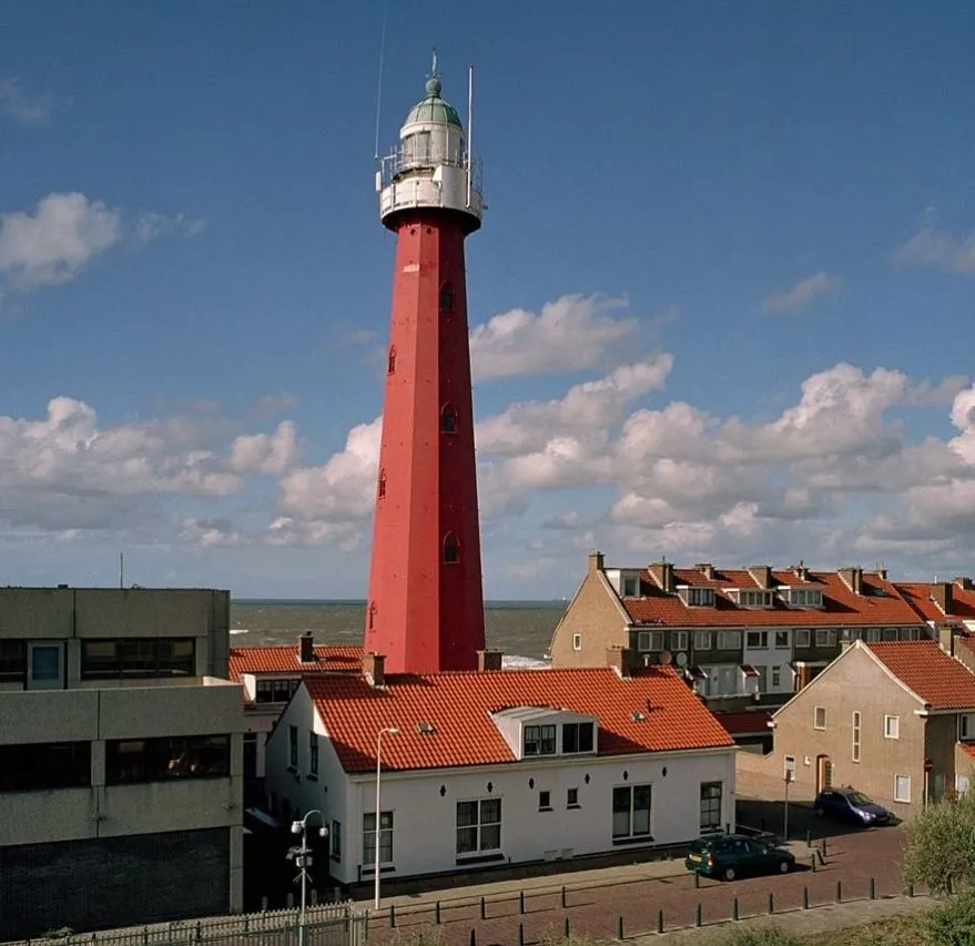 Scheveningen Lighthouse and North Sea
