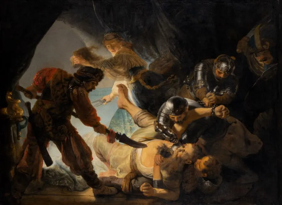 The Blinding of Samson by Rembrandt van Rijn