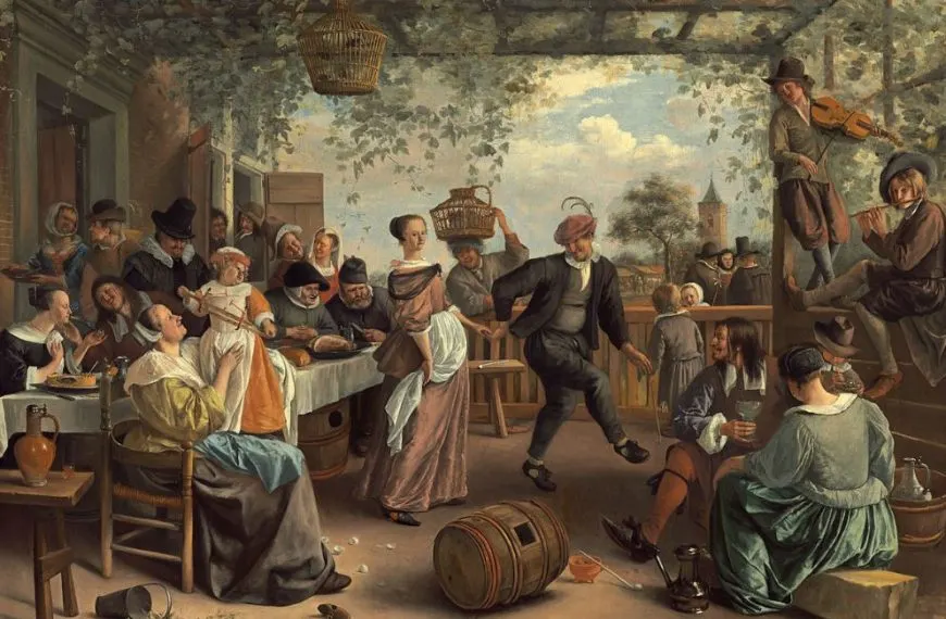 The Dancing Couple by Jan Steen