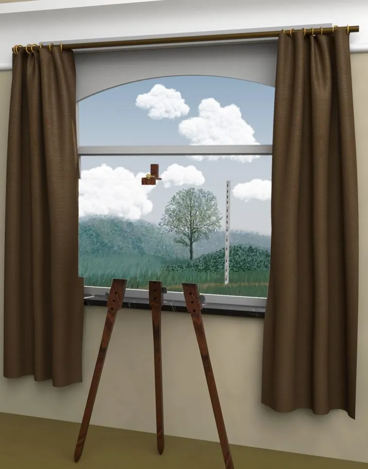 The Human Condition by Rene Magritte