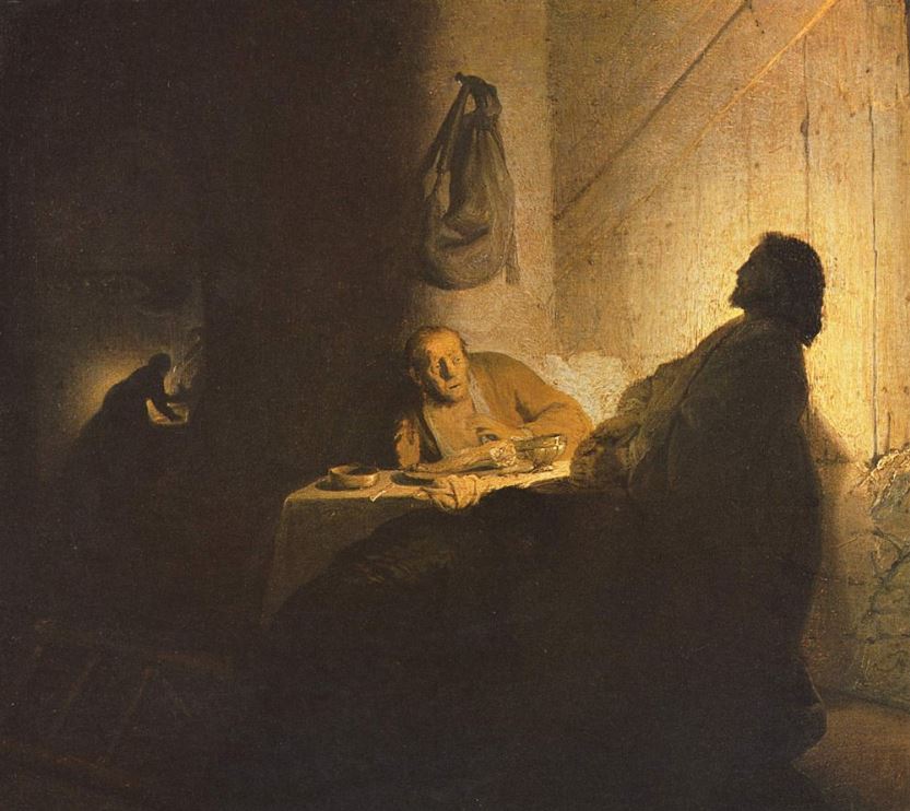 The Supper at Emmaus by Rembrandt van Rijn
