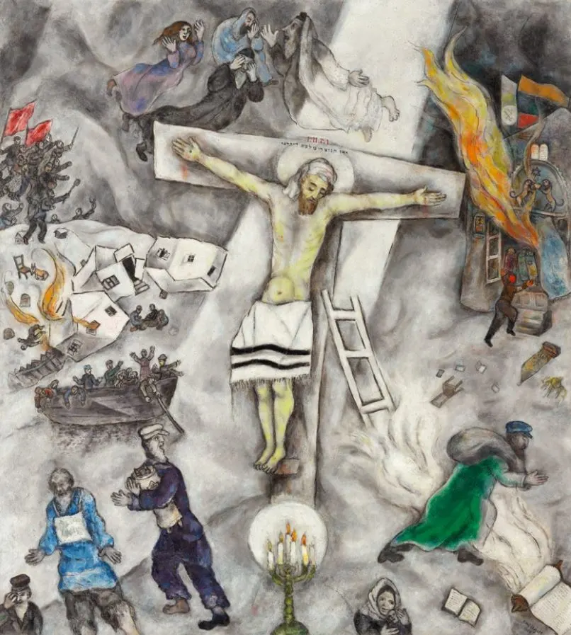 The White Crucifixion by Marc Chagall