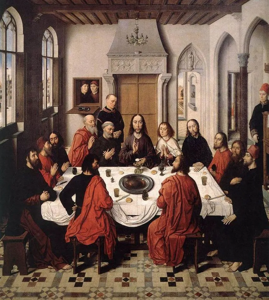 Triptych of the Last Supper by Dieric Bouts