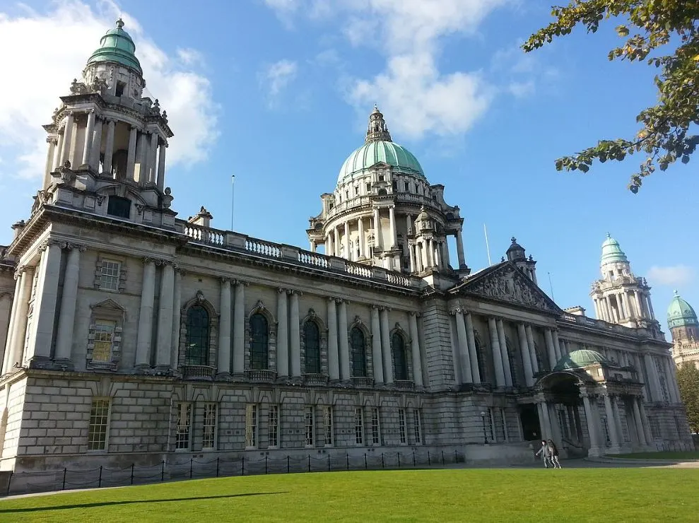 Belfast City Hall in Belfast Wales