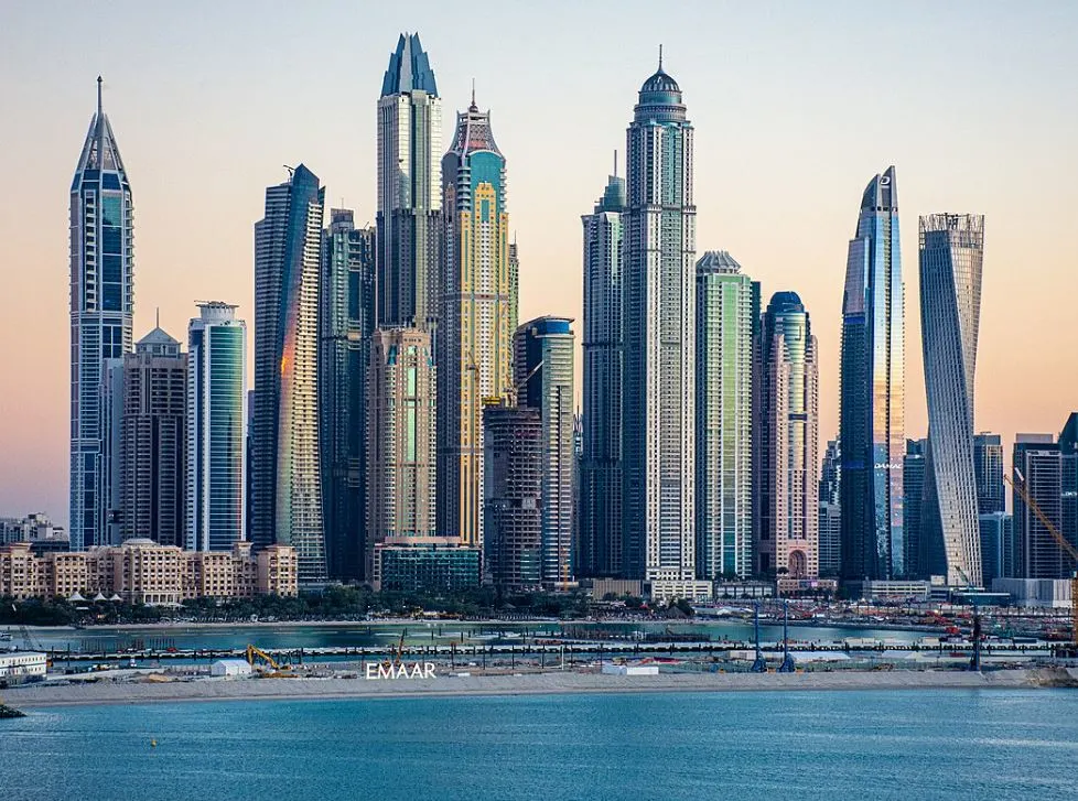 Dubai Marina tallest block