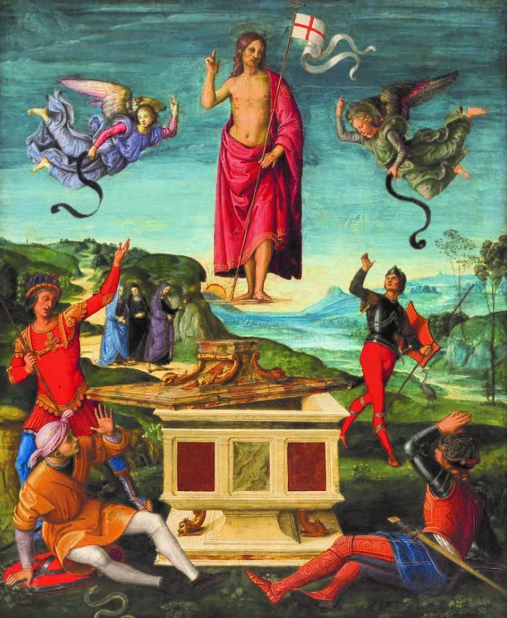 Famous Resurrection paintings Raphael