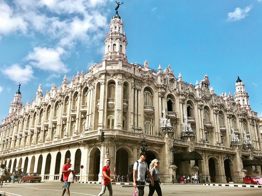 Gran Teatro de La Habana in Havana Cuba