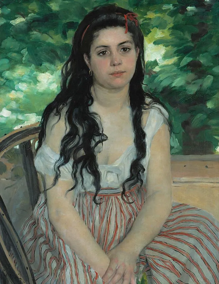 In Summer by Pierre Auguste Renoir