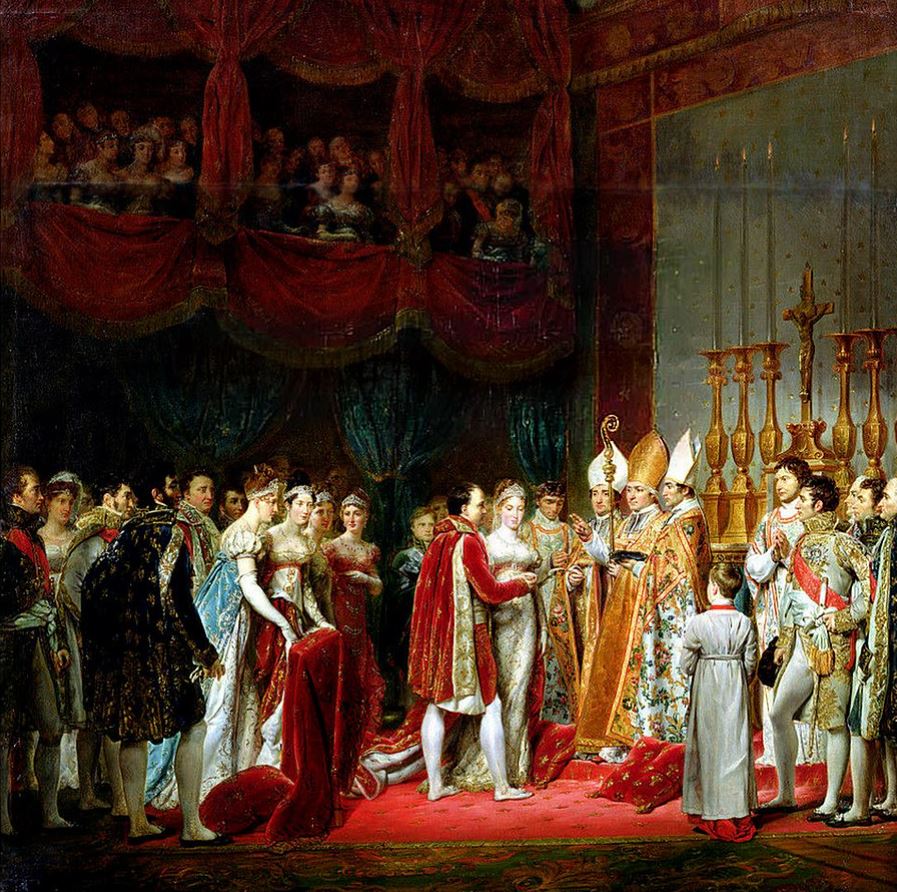 Marriage of Napoleon and Marie Louise by Georges Rouget