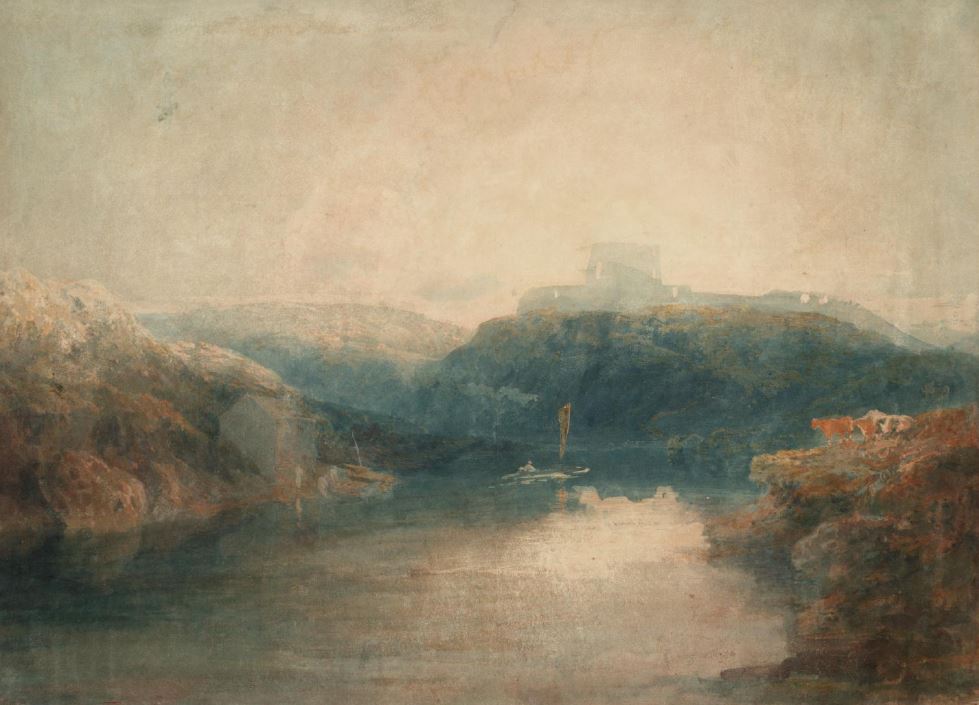 Norham Castle Watercolor Turner 1797