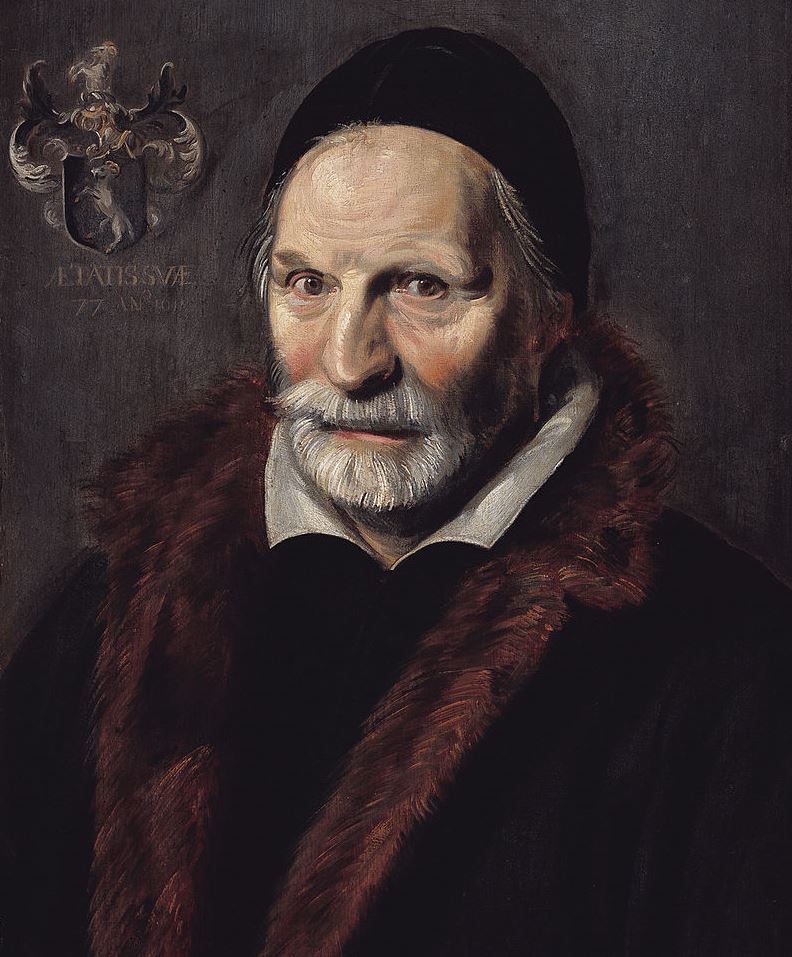 Portrait of Jacobus Zaffius by Frans Hals paintings