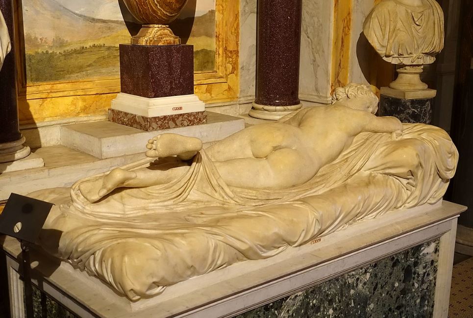 Sleeping Hermaphroditus Galleria Borghese
