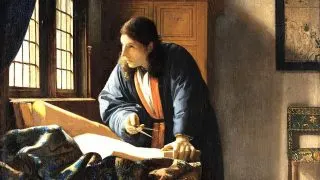 The Geographer by Johannes Vermeer