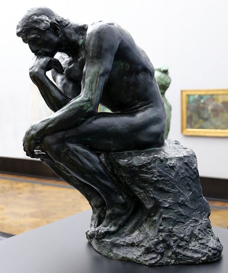 The Thinker by Auguste Rodin Alte Nationalgalerie Artworks