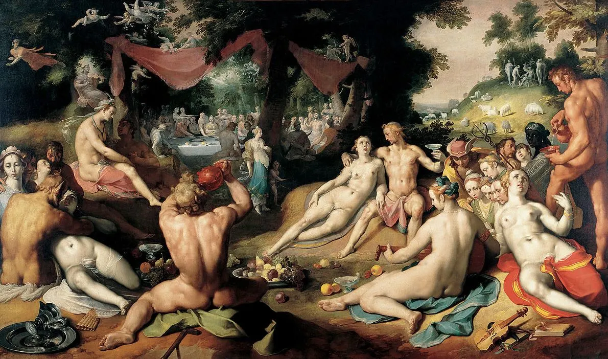 The Wedding of Peleus and Thetis by Cornelis van Haarlem