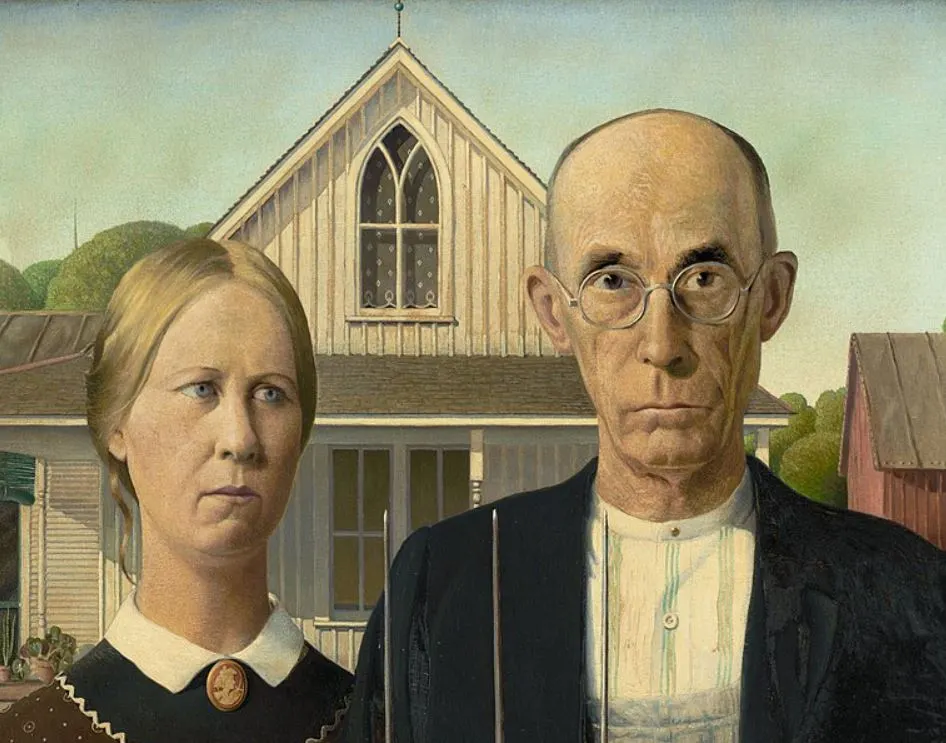 American Gothic by Grant Wood analysis