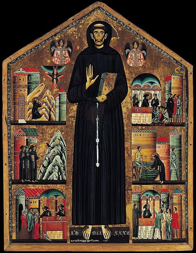 Bonaventura Berlinghieri Saint Francis of Assisi 1235
