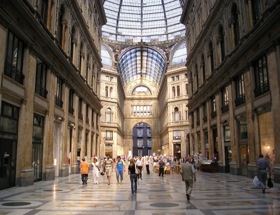 Galleria Umberto I Naples architecture