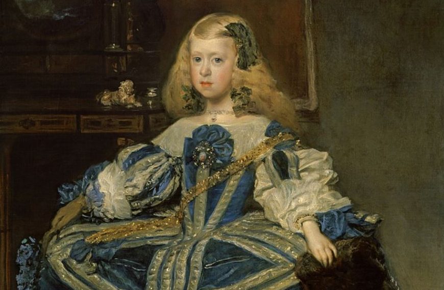 Infanta Margarita Teresa in a Blue Dress