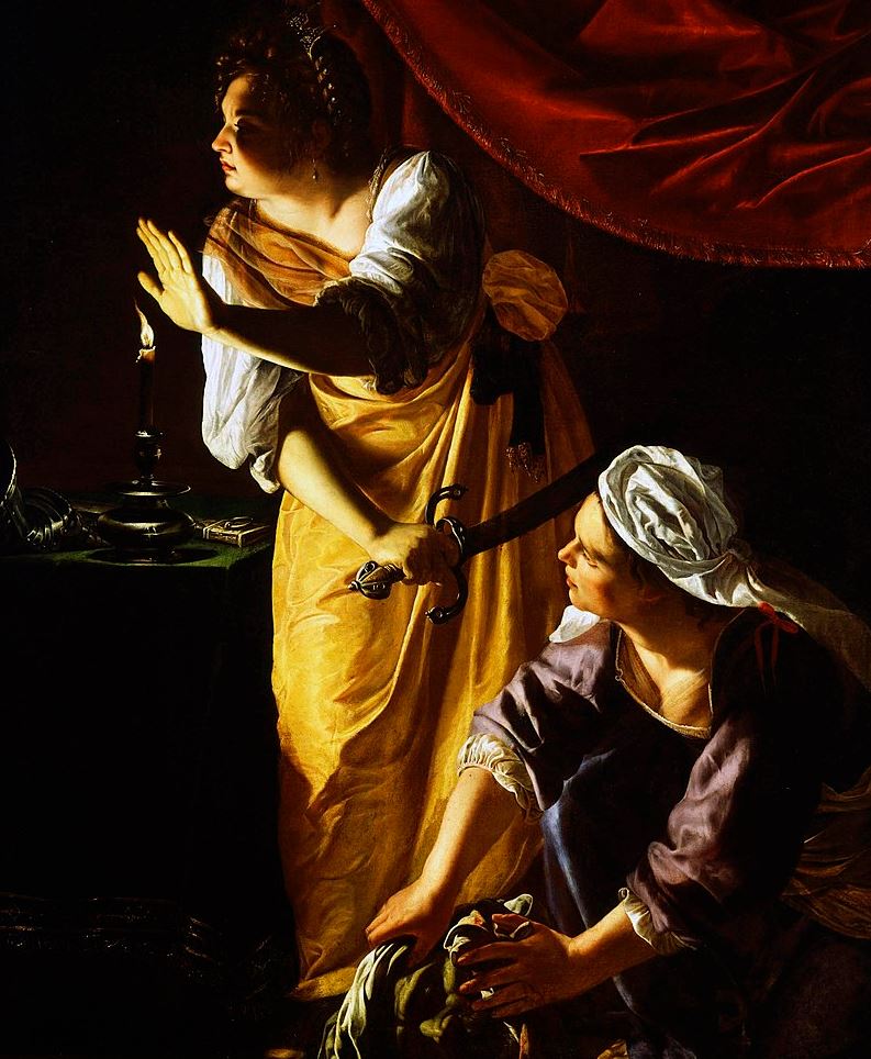 Judith and the Maidservant by Artemisia Gentileschi
