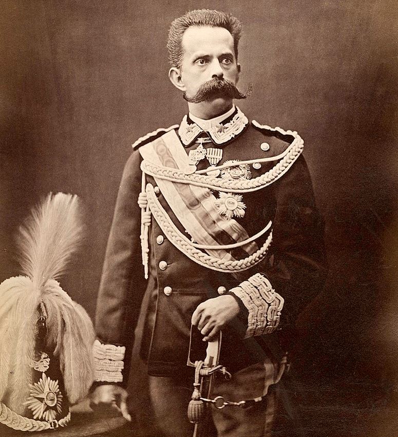 King Umberto I in 1887