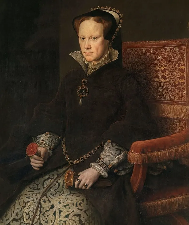 Mary I Queen of England by Antonis Mor