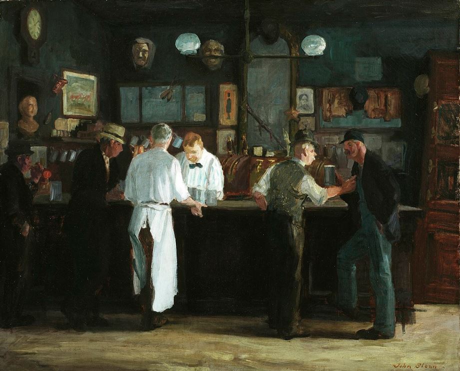 McSorleys Bar by John French Sloan