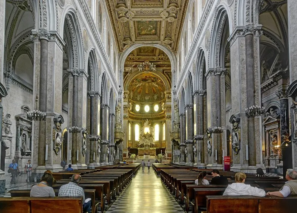 Naples Cathedral Interior