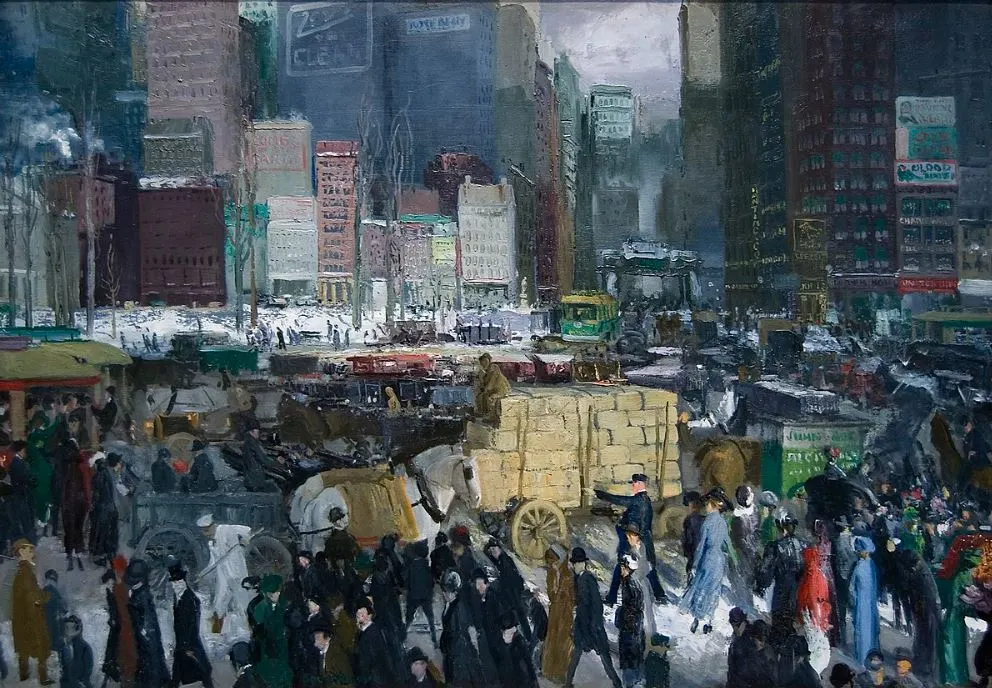 New York by George Bellows