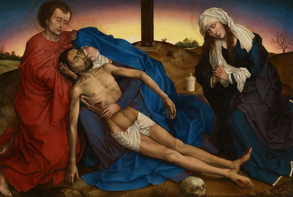 Pieta by Rogier van der Weyden