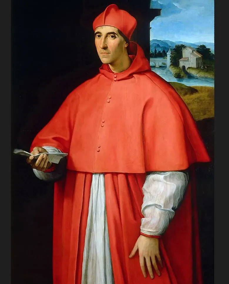 Portrait of Cardinal Alessandro Farnese by Raphael