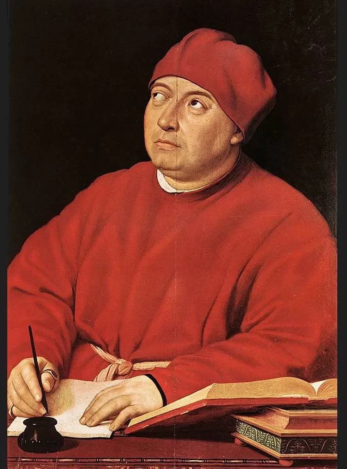 Portrait of Tommaso Inghirami by Raphael