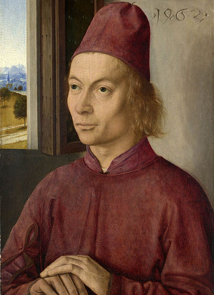 Portrait of a Man by Dieric Bouts