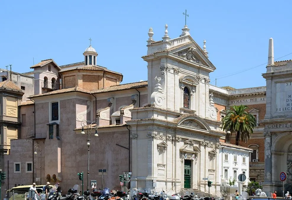 Santa Maria della Vittoria church in Rome