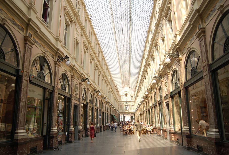 Shopping Arcade in Brussels