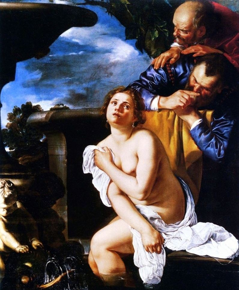 Susanna and the Elders Gentileschi 1622
