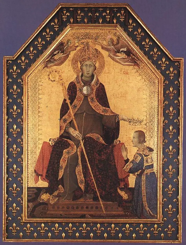 Top 10 Famous Paintings at the Museo di Capodimonte 1 Toulouse Altarpiece by Simone Martini