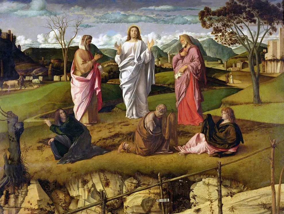 Transfiguration of Christ by Giovanni Bellini