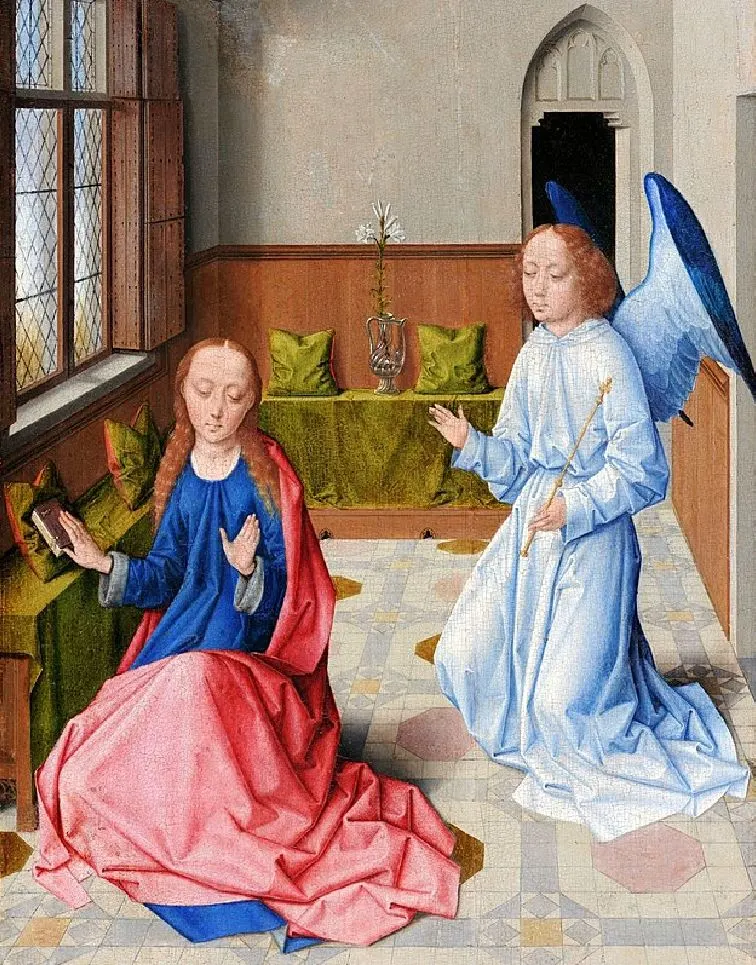 Czartoryski Museum The Annunciation by Dieric Bouts