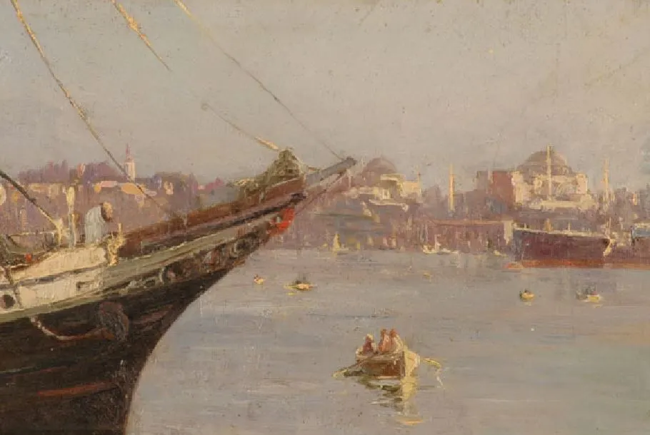 Top 8 Famous Turkish Painters 1 Ferik Ibrahim Pasa Turkish painters
