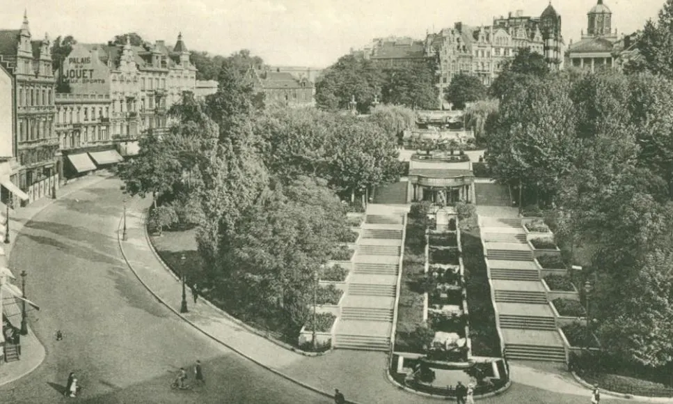 Mont des Arts in the 1920s
