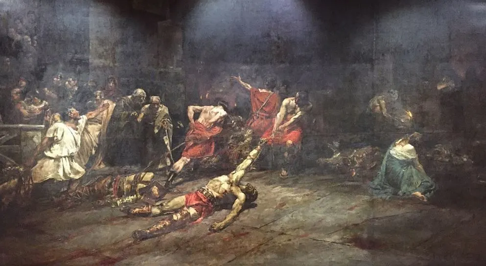 Spoliarium by Juan Luna