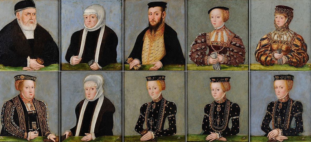 The Family of Sigismund I by Lucas Cranach the Younger