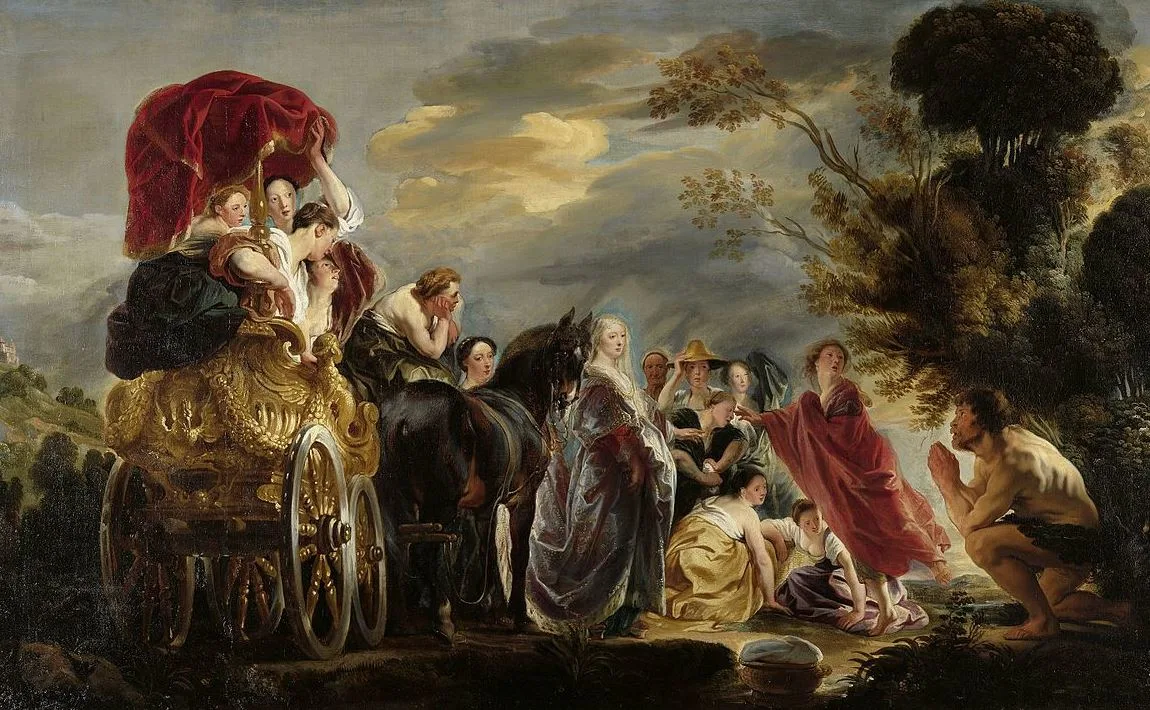 The Meeting of Odysseus and Nausicaa by Jacob Jordaens