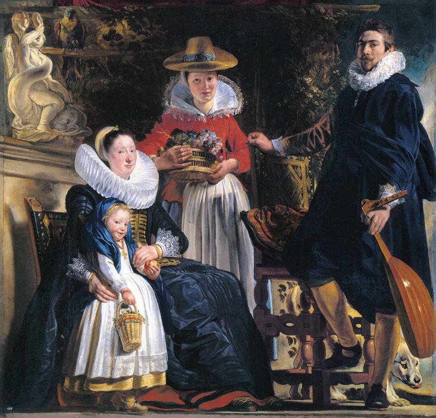 The Painters Family by Jacob Jordaens