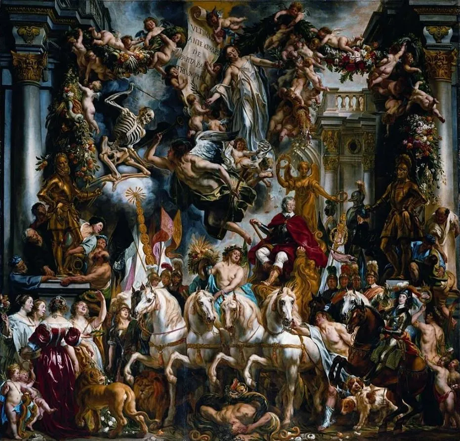 The Triumph of Frederick Henry Prince of Orange by Jacob Jordaens