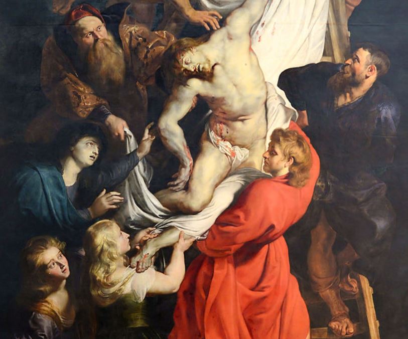 Descent from the cross by Rubens Antwerp analysis