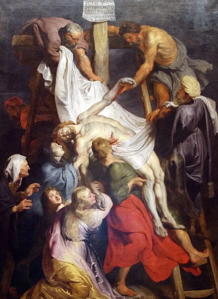 Descent from the Cross Rubens in Lille