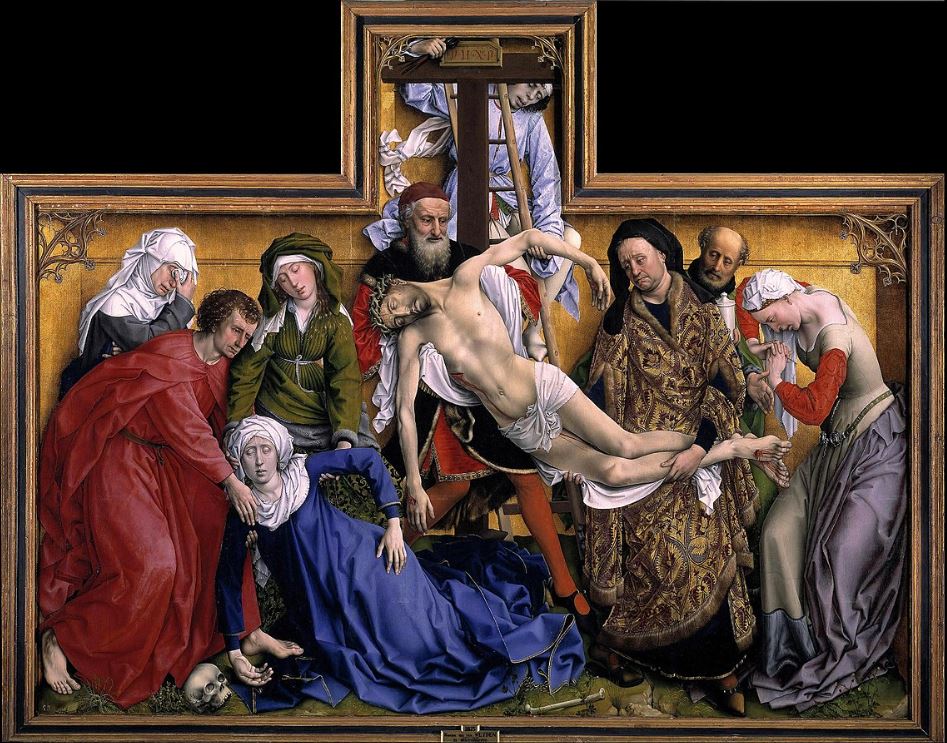The Descent from the Cross Rogier van der Weyden paintings